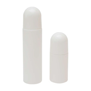 Roll On Dispenser Bottle 50ml 100ml White Plastic For Essential Oil Peach Water Floral Water Portable Empty Container - Product Image 4