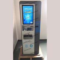 Distributeur automatique de crypto-monnaies à écran tactile sur pied avec KYC, SDK, garantie 1 an, BATM, BTC, achat-vente anonyme, échange de devises, banque