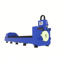 Prix d'usine Pengwo Machine de découpe laser à fibre pour tubes ronds et carrés 1500w Prix bas Machine de découpe laser à fibre