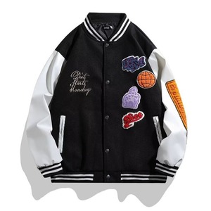 เสื้อแจ็คเก็ตเบสบอล <span class=keywords><strong>AC</strong></span> <span class=keywords><strong>Milan</strong></span> แบรนด์ยุโรปอเมริกันสุดฮิต ปักลายประณีต แขนเสื้อโพลีเอสเตอร์ ดีไซน์อเนกประสงค์ กันลม เหมาะสำหรับฤดูใบไม้ผลิ - Product Image 2