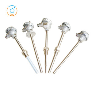 Termopar a Prueba de Explosiones ZHIAN de Acero Inoxidable, Termopar a Prueba de Explosiones WR Resistente al Agua y a Prueba de Explosiones - Product Image 1