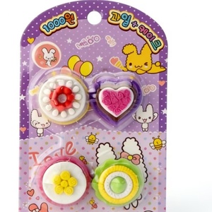 Borradores de Personajes de Comida con Descuento, Favoritos de los Niños, Borradores de Lápiz Baratos al por Mayor, Regalo Promocional para el Regreso a Clases - Product Image 3