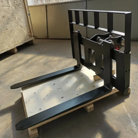 Personnaliser les pièces de machines de construction de haute qualité Fourche de levage de palettes pour excavatrice