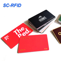 Alta calidad personalizado programable NFC 213/215/216 PVC NFC juego de cartas regalo tarjeta de visita Sistema de Control de Acceso