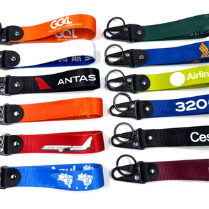 Llavero Deportivo Ecológico con Bordado de Pico de Águila, Logotipo Personalizado, Cordón Corto para Motocicleta - Product Image 1