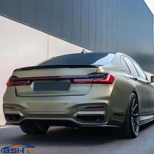 Chất Lượng Cao Xe <span class=keywords><strong>Autp</strong></span> Bộ Phận Phía Trước Phía Sau Bumper Khuếch Tán M Hiệu Suất Phong Cách Phía Sau Cánh Spoiler Cho BMW G11 G12 2019-2022 - Product Image 3