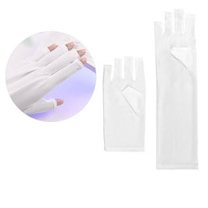 Bienvenu Guantes De Brazo Largo Sin Dedos, Estilo Punk, Gótico, Rock, Negro Azul, Talla única