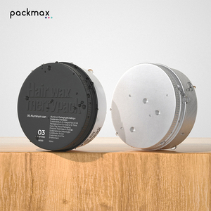 100g Custom Aluminum Jar for Hair Wax Crystal Clay Pomade Body Lotion - Round Airtight <b>Metal</b> Tin <b>Box</b> Wholesale - Product Image 2