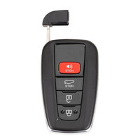 Llave Inteligente Universal Autel IKEYTY8A4AL IKEY de 4 Botones para Toyota Usada con la Máquina de Programación y Copia de Llaves de Coche Altra KM100 IM608 PRO