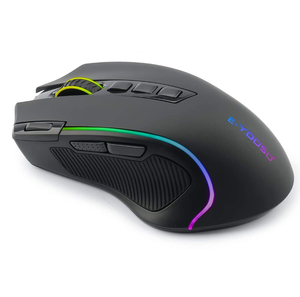 Ratón Inalámbrico para Juegos de 2.4 GHz, Retroiluminación RGB, Recargable, Programable, Ergonómico - Product Image 2