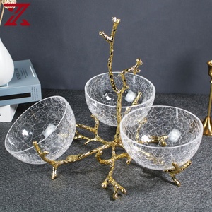 Elegante Ciotola per Frutta di Lusso, Vassoio in Vetro con Supporto per Snack, Caramelle e Frutta Secca per Salotto e Tavolo da Tè - Product Image 6