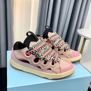 New <b>Style</b> Luxury Designer Unisex Platform Casual <b>Shoes</b> Fashion Brand Lace up Sneakers Outdoor Breathable Lanvine Walking <b>Shoes</b> - Product Image 5