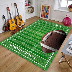 <span class=keywords><strong>Tappeto</strong></span> Sportivo da Basket e Calcio per Soggiorno, Arredamento Casa, Tappetino Antiscivolo per Bambini, <span class=keywords><strong>Tappeto</strong></span> per Camera da Letto - Product Image 2