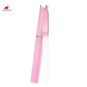 Juego de Limas de Uñas de Vidrio de Alta Calidad con Descuento, para Manicura, 14cm/9cm/12cm, de un Solo Lado, 3 Piezas, para Regalo - Product Image 1