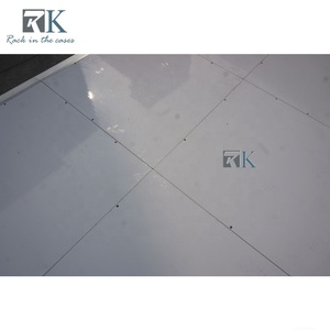 Plancher de danse blanc brillant à installer avec clé hexagonale, plancher de danse stable - Product Image 4