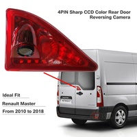 Caméra de recul IPoster CCD avec éclairage LED IR pour plaque d'immatriculation, compatible Opel Movano, Renault Master, Vauxhall Movano, Nissan NV400