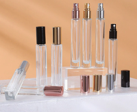 Botol Parfum Mini Bentuk Ramping - Botol Kaca Kosong 10ml untuk Parfum, Minyak Atsiri, Sampel, Kemasan Parfum Ukuran Perjalanan