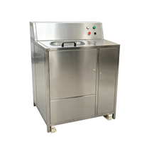 Ali Gold Supplier Machine semi-automatique manuelle de décapsulage et de nettoyage pour bouteilles d'eau purifiée de 19 litres (5 gallons) pour laveuse 5 gallons