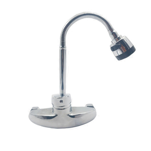 Moderno contemporaneo lavello da cucina rubinetti a parete zinco <span class=keywords><strong>rubinetto</strong></span> da cucina tubo flessibile tirare verso il basso caldo e freddo miscelatore rubinetti - Product Image 1