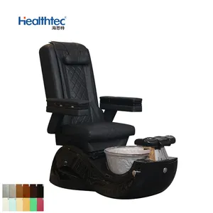 High Quality OEM Salon Spa Chair Manicure and Pedicure with Shiatsu Massage Customizable Color Wood Armrest