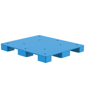 Flat Nine Legged Plastic Pallet Sichuan <b>Pattern</b> 4 Way Entry 2.0T Dynamic Load Warehouse Moisture Proof Forklift Pallet - Product Image 2