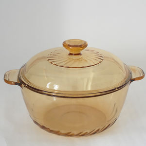 मुफ्त शिपिंग 2.5l बोरोस्सिलिकेट ग्लास बर्तन के लिए ढक्कन के साथ बर्तन स्टू बर्तन - Product Image 6