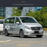 Réfrigérateur intégré pour console centrale Mercedes-Benz V-Class Vito avec chargeur sans fil et compartiment accoudoir