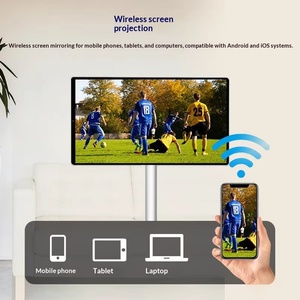 Televisor Inteligente Portátil Android de 32 Pulgadas con Pantalla Táctil Giratoria de 128 GB, Cámara, Control Remoto, Retroiluminación LED Blanca Recargable de 32 Pulgadas - Product Image 2