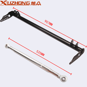 Brazos de control delanteros Xuzhong para Honda Civic 92-95, de hierro negro y aleaciones de aluminio, pieza de mejora y reequipamiento BKS-1008 - Product Image 2