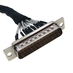 Connecteur D-Sub 44 broches personnalisable en usine, femelle et mâle, type coudé et droit - Product Image 4