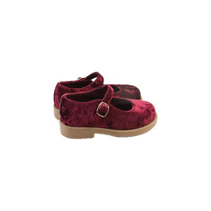 Vente de gros Chaussures pour enfants habillées plates classiques en velours écologiques pour filles pour la fête ou le printemps - Product Image 3