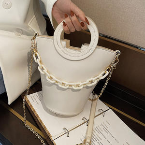 2024 nouveau sac seau décontracté mode sac anneau sac à main femmes chaîne sac à bandoulière - Product Image 2