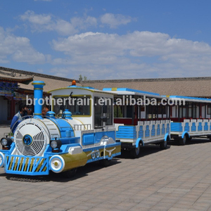 Parque de atracciones de alta calidad de China 107 pasajeros camino Dotto turismo turístico eléctrico tren sin rieles - Product Image 4