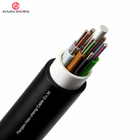Cable para Exteriores Sin Armadura GYTY, 2-144 Hilos, SM G652D, Resistencia a la Tensión de 1500N, -40°C ℃ ~+70 ℃ .