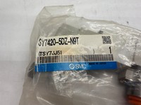 Vanne Solénoïde PLC SY7420-5DZ-N9T, Air, SY7000, Joint en Caoutchouc, 24 VDC - NFS pour Produit sous Garantie