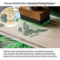 Diploma de Seguridad Internacional Personalizado Yiko con Estampado en Oro y Hot Stamping, Impresión Offset en Papel de Arte para Uso en Viajes