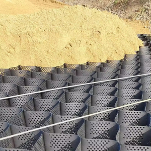 PP vật liệu tổ ong Lưới HDPE geocell để sử dụng ngoài trời được sử dụng để gia cố đặt trong kỹ thuật đường bộ - Product Image 2