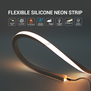 IP67 a prueba de agua SMD2835 LED CRI 90 canal de neón de silicona 5000mm tira de paisaje flexible para iluminación arquitectónica de Hotel - Product Image 6
