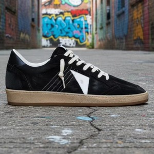 Zapatillas Deportivas de Lujo de Primera Calidad, de Cuero Genuino, con Cordones, Estilo Casual, con Motivos de Estrellas, para Hombre - Product Image 3