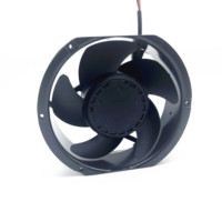 Ventilateur axial 172 mm Tubeaxial 48 VDC à roulement à billes 353,1 CFM (9,89 m³/min) avec 4 fils de connexion
