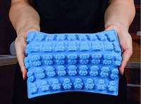 Moule à bonbons en silicone antiadhésif sans BPA, forme animaux de dessin animé (ours, lion), 40 cavités, certifié LFGB Platinum, de l'usine MUYULINS