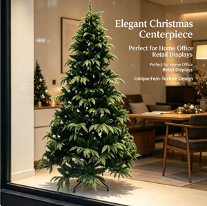 <span class=keywords><strong>Sapin</strong></span> de Noël artificiel réaliste de qualité supérieure |   Branches articulées en PE/PVC floquées |   Support pliable en métal |   Résistant aux flammes | - Product Image 1
