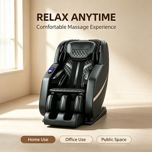 Fauteuil de massage électrique à code QR, en cuir PU, relaxant automatique pour tout le corps, pour la maison et le bureau - Product Image 5