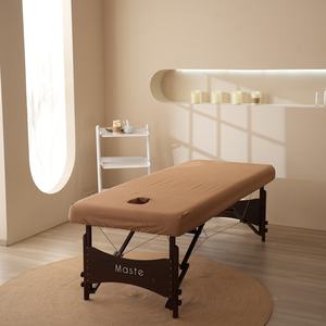 100% Ensemble <span class=keywords><strong>de</strong></span> draps <span class=keywords><strong>de</strong></span> <span class=keywords><strong>table</strong></span> <span class=keywords><strong>de</strong></span> <span class=keywords><strong>massage</strong></span> en microfibre étanche et résistant à l'huile Couvre-lit facial <span class=keywords><strong>de</strong></span> qualité supérieure - Product Image 5