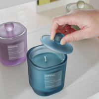 Bougies Parfumées de Luxe en Cire de Soja Biologique, Chandelle Parfumée