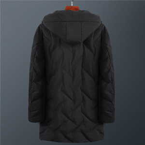 Piumino d'anatra Topgear da uomo abbigliamento invernale di alta qualità 100% invernale in poliestere rivestito per gli uomini a prova di freddo lungo spessore - Product Image 2
