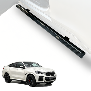 Estribos Eléctricos Retráctiles del Fabricante, Estribos Laterales Eléctricos para BMW X6 2020 a 2025, Distancia entre Ejes Estándar, Acceso Automático - Product Image 1