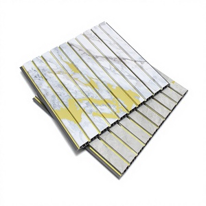 Paneles de Techo de <span class=keywords><strong>PVC</strong></span> Duraderos, Resistentes a la Humedad, Impermeables, Fáciles de Instalar, Placas de Techo Suspendido de 2x4, Diseño Moderno para Oficina y Hogar - Product Image 1