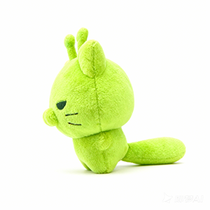 OEM/ODM 맞춤형 패션 재미있는 즐거운 녹색 외계인 고양이 인형 귀엽고 부드러운 작은 5cm 15cm 휴대용 및 편리한 플러시 장난감 - Product Image 3