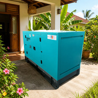 Tragbarer Dreiphasen-Dieselgenerator 5kW 8kW 10kW 12kW 15kW 20kW Luftgekühlt mit Autostart, Geräuscharmes Aggregat 220V für Notstromversorgung zu Hause